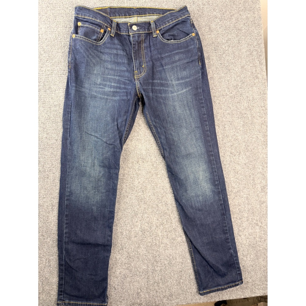 Levis 511 Slim Fit Jeans Mens 32x32 Dark Wash Blue Denim Stretch 04511-1390